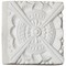 Ekena Millwork 2 3/8"W x 2 3/8"H x 1/2"P Palmetto Beaded Rosette ROS02X02PM - alternate 3